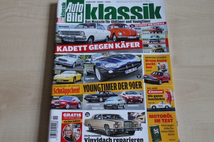 Deckblatt Auto Bild Klassik (11/2013)